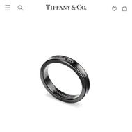 Tiffany & co 1837 黑鈦戒指#54