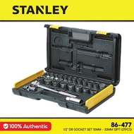 STANLEY 86-477 1/2" DR SOCKET SET 10MM - 32MM 12PT (27PCS) 10MM - 27MM , 30MM , 32MM )