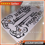 Car Sticker Set 4x4 Nissan Frontier off road