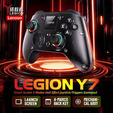 Lenovo LEGION Y7 1.44-inch Smart Screen Wireless Controller 3 Modes for Switch 2 PS4 IOS Android PC 