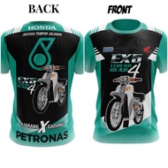 Honda Ex5 T Shirt Motor Jersey Sublimation T-shirt Ex5 Men Close Arms Oversize Jersey Ex5 New Design