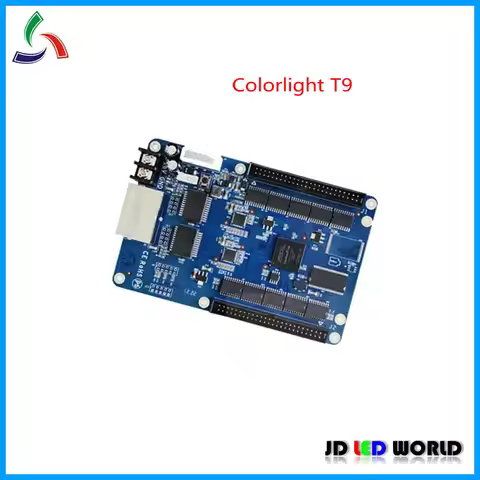 Colorlight T9 Synchronous Full Color LED Display Screen Controller C&light Receiving Card T9