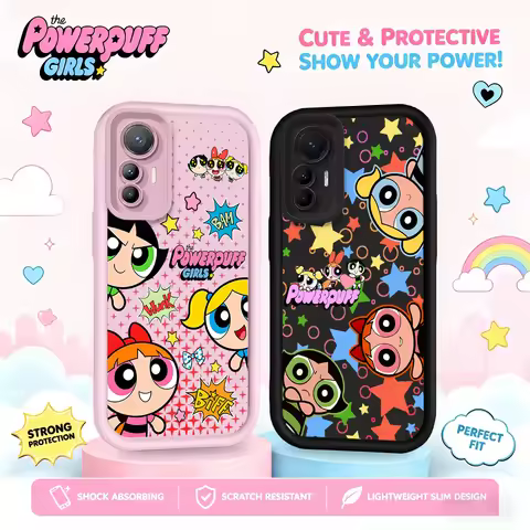 CUTE POWERPUFF GIRLS BLOSSOM BUBBLES PHONE Case For Xiaomi Poco X7 X6 NEO X5 X3 F8 F7 Ultra F6 F5 Pr