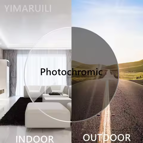 YIMARUILI 1.56 1.61 1.67 1.74 CR-39 Resin Aspheric Myopia Hyperopia Optical Prescription Lens HMC An