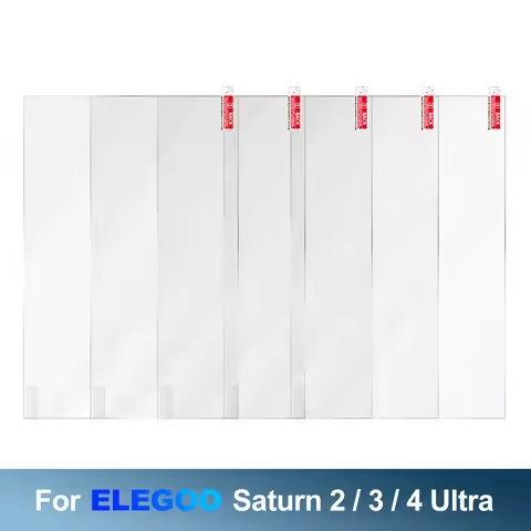 3D Printer Accessory 5pcs 10.1inch Screen Protector Film for ELEGOO Saturn 4 Ultra Saturn 8K,Saturn