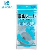KINBATA - U56C 日本暢銷 - （藍色/1件）新款 黏贴式通用型馬桶墊 坐墊 坐便套短絨馬桶墊 家用通用坐便器墊子【可清洗反復使用｜柔軟舒服】
