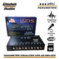 Parametric Equalizer ADS AB 999 eq USB Karauke BLUETOOTH