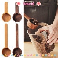 FUTUREE Coffee Spoon Coffee Bean Scoop Measuring Tools Gram Scoop Wooden