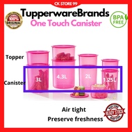 Tupperware One Touch Canister 1.25L  2L  3L 4.3L