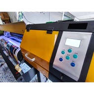 เครื่องพิมพ์ป้ายไวนิล สติ้กเกอร์ - DX11-10 มีประกัน ᴠɪᴘ หัวใหม่ E-CO SOLVENT มือ-2/ เริ่ม 35000