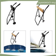 [SunnimixfaMY] Outboard Boat Motor Stand Carrier Cart Durability Portable with Engine