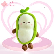Green Bean Sprout Teddy Bear for Children Size 25cm Cool THANH MINH STORE