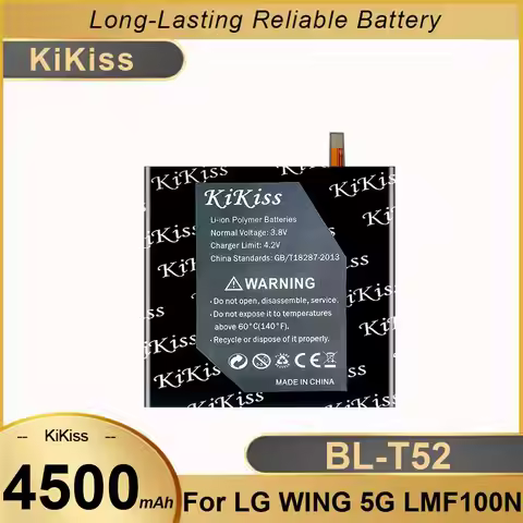 Good Low-Temperature Performance 4500mAh For LG Wing 5G LMF100N BL-T52 Mobile Phone Battery
