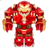Iron Man Superhero MK44 Anti-Hulk Armor Third Party Assembled Building Block Minifigure Toy Compatible