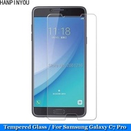 TEMPERED SAMSUNG C7 / C7 PRO TRANSPARENT CLEAR 9H HIGH QUALITY
