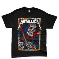 Metallica Burning Airlines Tshirt / Baju Microfiber Jersi / Jersey Sublimation / Tshirt Jersey