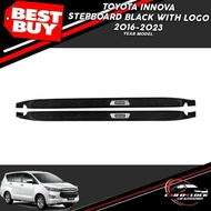 Toyota Innova 2016-2023 Stepboard Black with Logo