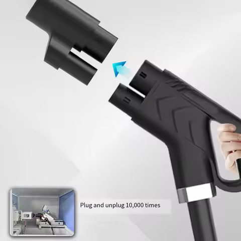 CCS2 To Type 2 Plug DC EV Charging Connector Adapter For Tesla 15-19 CCS2 To Type2 Connect Adapter F