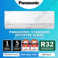[IPOH AREA] Panasonic Inverter Standard Series Wall Split Type Aircond CS-PUXKH/VKH series aircond