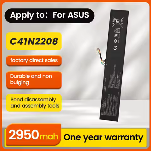 BNN New C41N2208 Battery For ASUS ROG ALLY Gaming RC71L/PC71L 2950mah mod upgrade Free Tools Replace
