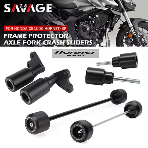 2025 CB1000 Hornet/SP Front Rear Wheel Fork Axle Sliders Frame Crash Slider For HONDA CB 1000 2024 S