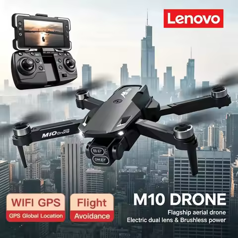 Lenovo S8S Drone, 8K Triple Cameras, Brushless Motor, Smart Obstacle Avoidance, Electric Lens, Optic