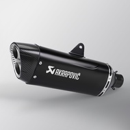 Akrapovic K32 double hole bike exhaust muffler with DB killer/Silencer 51mm inlet