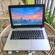 LAPTOP ASUS X441U CORE I3 PAKAI SSD NGEBUT - LAPTOP BEKAS MALANG -