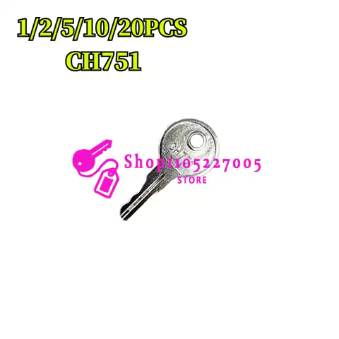 RV Trailer Camper Compartment Door Hatch Key Utility Cavinets Trailer Keys CH751 For 1/2/5/10/20PCS