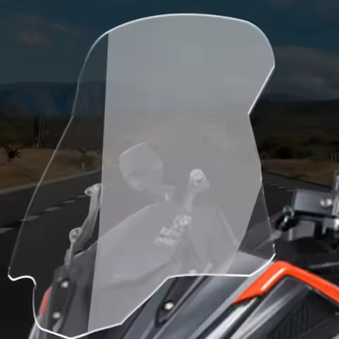 For KYMCO DTX360 S350 S250 Motorcycle Modified Windshield Wind Deflector Heightened Windshield Front