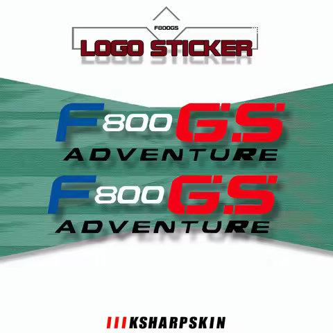 Motorcycle logo reflective waterproof decal sticker is suitable for BMW f800gs adventure