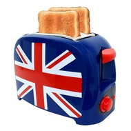 PROMOTION GALAXY เครื่องปิ้งขนมปัง 2 ช่อง ลายธงชาติอังกฤษ รุ่น YT-6001 HOT เครื่อง ปิ้ง ขนมปัง เตา ปิ้ง ขนมปัง ที่ ปิ้ง ขนมปัง ปัง ปิ้ง เตา ไฟฟ้า