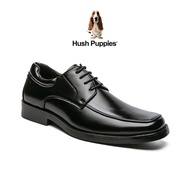 Hush_Puppies  รองเท้าผู้ชาย รุ่น สีดำ รองเท้าหนังแท้ รองเท้าทางการ รองเท้าแบบสวม Men Formal Shoes รองเท้าแต่งงาน รองเท้าหนังผู้ชาย Plus size EU48
