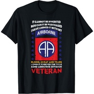 2025 New Limited Veteran 82Nd Airborne Division Usa Retired Tshirt