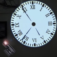創意2代LED投影時鐘超低音 個性羅馬投射鐘表客廳鐘掛鐘電子鐘858839