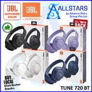 JBL Tune 720 BT Over Ear Wireless Bluetooth Headset choice of (Black, Purple, White, Blue)