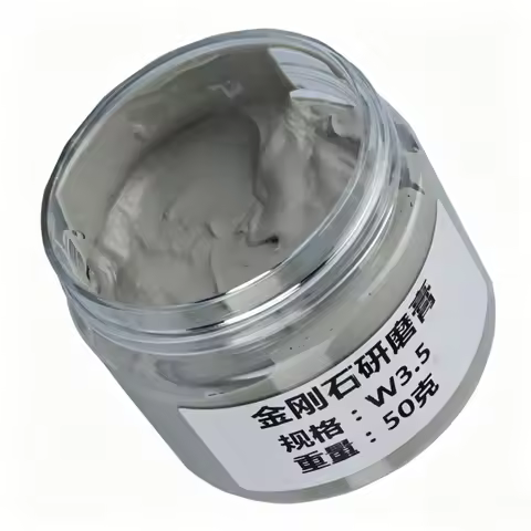 1pc 50G Diamond Paste Compound Mirror Polishing Lapping Syringes Glass Jade Jewelry Metal Buffing Ab