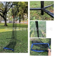 Rangka Jaring Latihan Bola Tampar Pantai yang Boleh Laras dan Mudah Alih untuk Latihan Hantaran Bola