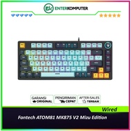 Fantech ATOM81 MK875 V2 Mizu Edition 75% Mechanical Gaming Keyboard - Sky Blue