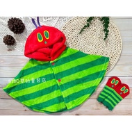 Japanese Autumn Winter ERIC CARLE Very Hungry Caterpillar 0-2 Years Old Boys Girls Baby Coral Fleece