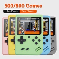 500ใน1เครื่องเล่นวิดีโอเกมมือถือขนาดเล็กแบบพกพาย้อนยุค8บิต3.0นิ้วเครื่องเล่นเกมจอแอลซีดีมี500เกมมาให้เป็นของขวัญแก่เด็ก