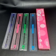 (TOS) ATM Ruler 30cm ATM line/ 30 cm Ruler/ 30 cm Long Ruler/ - 1 PCS Ruler/ Line/ 30 cm ATM Plastic