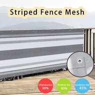 [Gift Cable Tie]Anti UV Shade Fence Sun Shade Mesh Balcony Shade Net Privacy Screen for Balcony Back