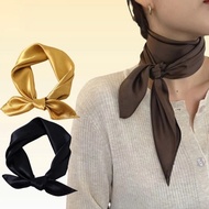 Square silk scarf for women 70 70x70cm turban bandana, beautiful, high-quality head covering to make