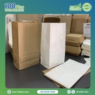 Kraft Paper Bag, White Paper Bag, Strapless Brown Paper Bag, Cement Paper Bag, Bread Paper Bag