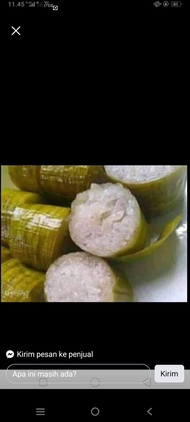 lemang bambu pakai ketan