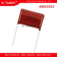 10PCS 400V335J  3.3uF  Pitch 25mm 400V 335 3300nf CBB Polypropylene film capacitor