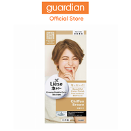 Liese Creamy Bubble Color Chiffon Brown 108Ml - Diy Foam Hair Color With Salon Inspired Colors