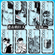 Attack on Titan Case For VIVO Y36 5G Y51 Y31 Y21 Y21S Y30 Y30i Y22S Y02 Y76 Y19S Y35 Y17 Y11 Y55 Y75