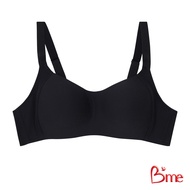 Bme เสื้อชั้นในไร้โครง Level 1 ฟองบาง รุ่น ME1K27  สีดำ สีโอวันติน